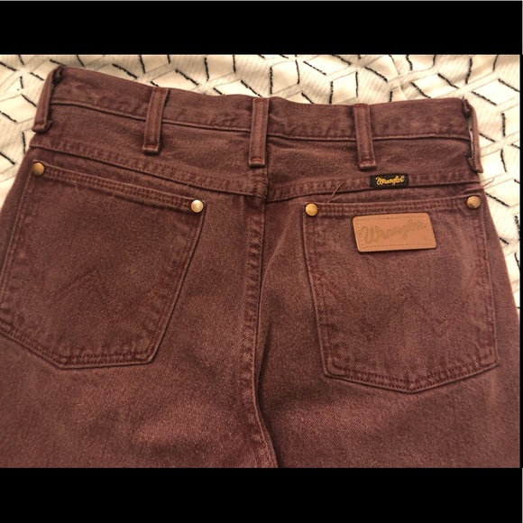 Vintage Wrangler Jeans 29x35 Dark Faded 